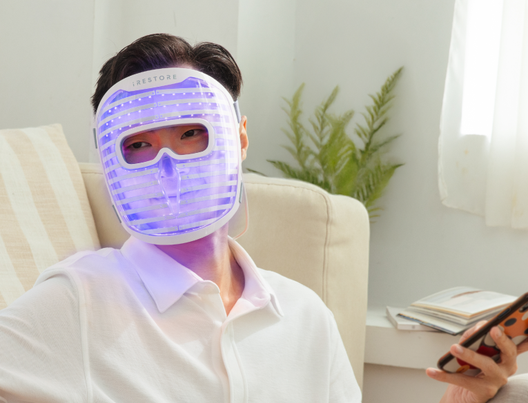 愛麗朵爾光透美容面罩/面膜儀- iRESTORE Taiwan 台灣愛麗朵爾雷射生髮帽